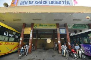 Bến xe khách Lương Yên nhếch nhác trước ngày di dời