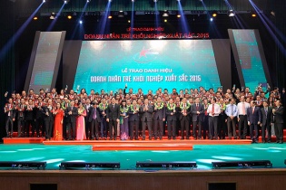 Trao danh hiệu Doanh nhân trẻ khởi nghiệp xuất sắc năm 2016