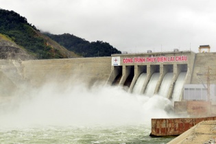 Tổ máy số 2 Nhà máy thủy điện Lai Châu hòa lưới điện Quốc gia