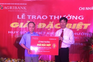 Thêm một khách hàng trúng thưởng 1 tỷ đồng từ Agribank