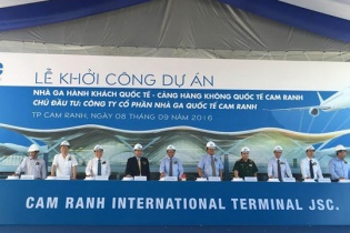 Khởi công nhà ga hành khách quốc tế Sân bay Cam Ranh, vốn đầu tư hơn 3.700 tỷ đồng