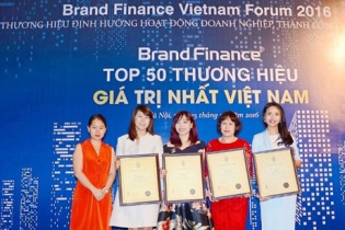 5 thành viên của Vingroup lọt Top 50 thương hiệu giá trị nhất Việt Nam
