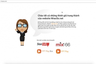 nhacSO.net chính thức bị "khai tử"