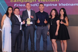 FrieslandCampina Việt Nam nhận 5 giải thưởng uy tín về giải pháp kinh doanh
