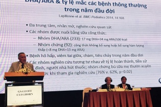 Thông tin mới nhất về hiệu quả của DHA/ARA với sự phát triển ở trẻ