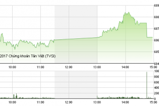 Phiên 20/1: VN-Index đứng vững trên ngưỡng 685
