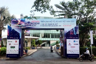 Triển lãm mô tô xe máy Việt Nam 2017 chính thức được khai màn