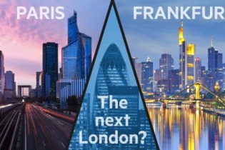 Paris chạy đua với Frankfurt để thay thế London trở thành trung tâm tài chính châu Âu