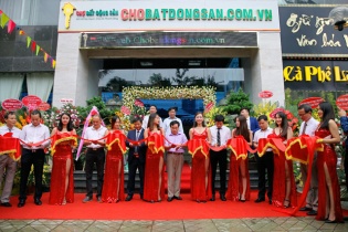 Mô hình chợ bất động sản đầu tiên tại Hà Nội chính thức khai trương