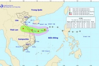 Dự báo thời tiết hôm nay: Áp thấp nhiệt đới trên biển di chuyển nhanh, đất liền trời mưa lớn