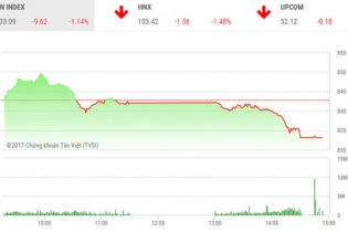 Phiên 2/11: ROS "mất phanh", lao mạnh về sát mức giá sàn