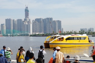 Miễn phí 10 ngày tuyến buýt sông Sài Gòn, giá vé sau miễn phí 15.000 đồng/người/lượt