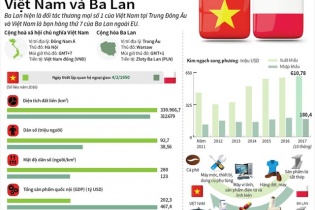 [Infographic] Quan hệ hợp tác nhiều mặt Việt Nam và Ba Lan