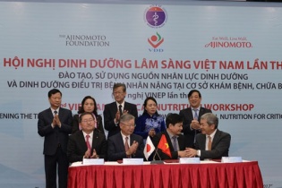 Thúc đẩy phát triển dinh dưỡng Việt Nam