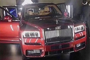 Cullinan - SUV siêu sang đầu tiên của Rolls-Royce lộ mặt