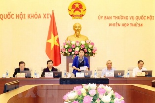 Khai mạc Phiên họp thứ 24 Ủy ban Thường vụ Quốc hội khóa XIV