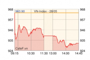 Phiên 28/5: Xếp hàng... nằm sàn