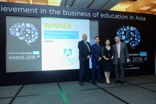 Group CEO Apollo English: Chúng tôi vô cùng tự hào khi được vinh danh trên đấu trường quốc tế