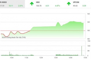 Phiên 6/7: Cổ phiếu ngân hàng đua sắc tím, VN-Index bật tăng mạnh