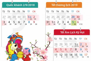 [Infographic] Quốc khánh 2/9 và Tết Dương lịch, Âm lịch sắp tới được nghỉ bao nhiêu ngày?