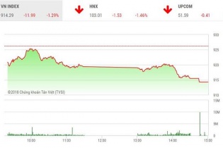 Phiên 9/11: FLC cất cánh, VN-Index thủng mốc 915 điểm