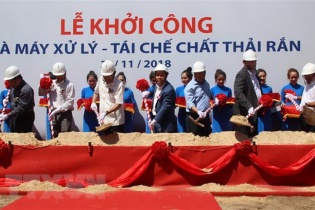 Khởi công Nhà máy xử lý - tái chế chất thải rắn Tasco Củ Chi, tổng vốn đầu tư gần 1.000 tỷ đồng