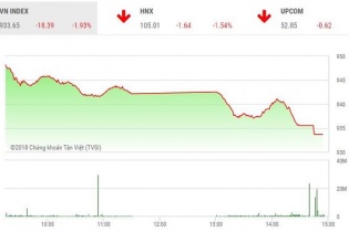 Phiên 17/12: Tâm lý bất an, nhà đầu tư ồ ạt xả hàng
