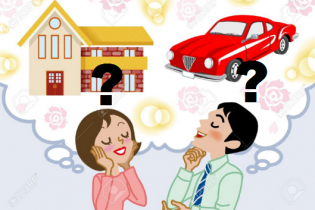 Ngày đầu năm bàn chuyện có tiền nên mua xe hay mua đất 
