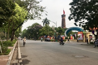 Đường phố Hà Nội thông thoáng trong dịp nghỉ lễ