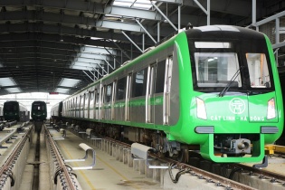 Thân vỏ tàu Cát Linh - Hà Đông được thiết kế có độ bền trên 30 năm