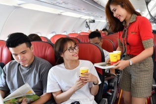 Quý I/2019, tỷ trọng doanh thu quốc tế của Vietjet đạt 55%, vượt qua doanh thu nội địa