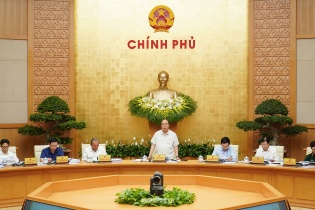 Chính phủ họp phiên thường kỳ tháng 5/2019