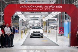 VinFast chính thức đưa vào hoạt động nhà máy sản xuất ô tô