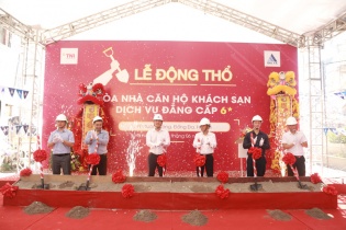 DELTA động thổ dự án 90 Đường Láng của TNR Holdings Việt Nam