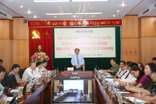 Đã tinh giản hơn 1.000 biên chế và dự kiến sẽ giảm 623 xã, phường, thị trấn trên toàn quốc