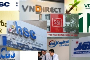 Cạnh tranh giữa các công ty chứng khoán: Top dưới gia tăng thị phần