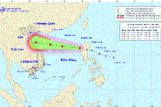 Dự báo thời tiết hôm nay 28/8: Podul đã vào Biển Đông, mưa rào rải rác trên khắp cả nước