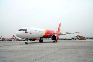 Vietjet khai thác tàu bay Airbus A321neo ACF với 240 chỗ đầu tiên trên thế giới