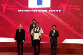 PV GAS đứng thứ 6 trong Top 500 Doanh nghiệp lợi nhuận tốt nhất Việt Nam năm 2019