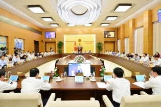 Khai mạc Phiên họp thứ 38 Ủy ban Thường vụ Quốc hội