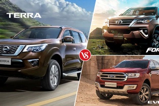 Vietnam Motor Show 2019: "Cân sức khoẻ" Ford Everest - Nisan Terra - Toyota Fotuner trước khi "xuống tiền"
