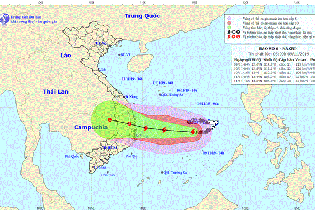 Dự báo thời tiết hôm nay 9/11: Bão số 6 tiến nhanh về phía đất liền, miền Trung có mưa rất to