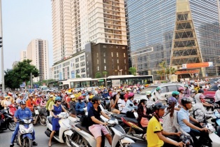 Bất động sản Hà Nội: Kém hấp dẫn trước “ma trận” hạ tầng