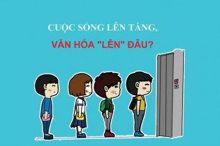 Khi văn hóa nhà ống "đi thang máy" lên chung cư
