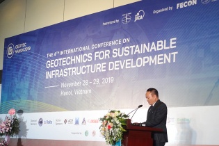 Khai mạc Hội nghị quốc tế về địa kỹ thuật và hạ tầng - GEOTEC HANOI 2019