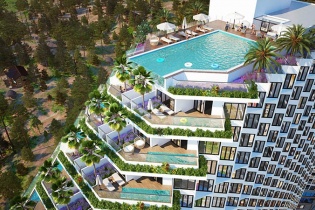 Khám phá hệ thống bể bơi độc đáo tại Apec Mandala Wyndham Mũi Né