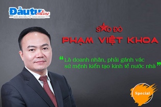 [Interview] Sao Đỏ Phạm Việt Khoa: Là doanh nhân, phải gánh vác sứ mệnh kiến tạo kinh tế nước nhà