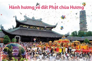 [Infographic] Hành hương về đất Phật chùa Hương