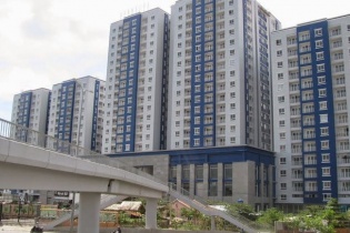 Giá chào bán nhà chung cư bắt đầu giảm