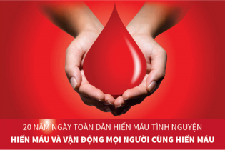 [Infographic] Hiến máu và vận động mọi người cùng hiến máu
